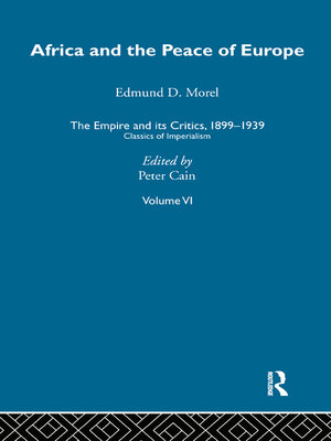 cover image of The Empire and its Critics, 1899-1939